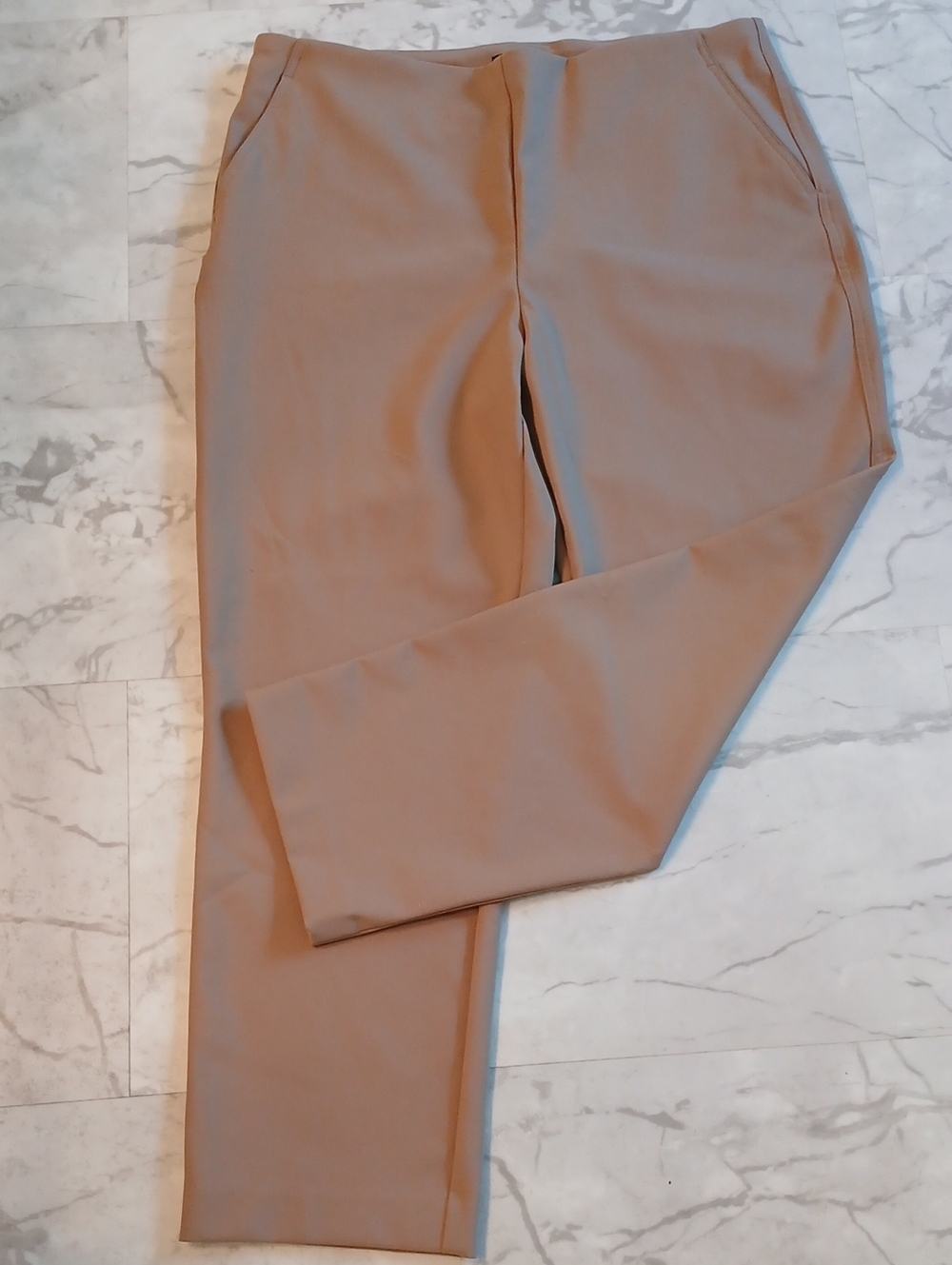 Rachel Zoe Camel Stretchy Slacks Women's 16